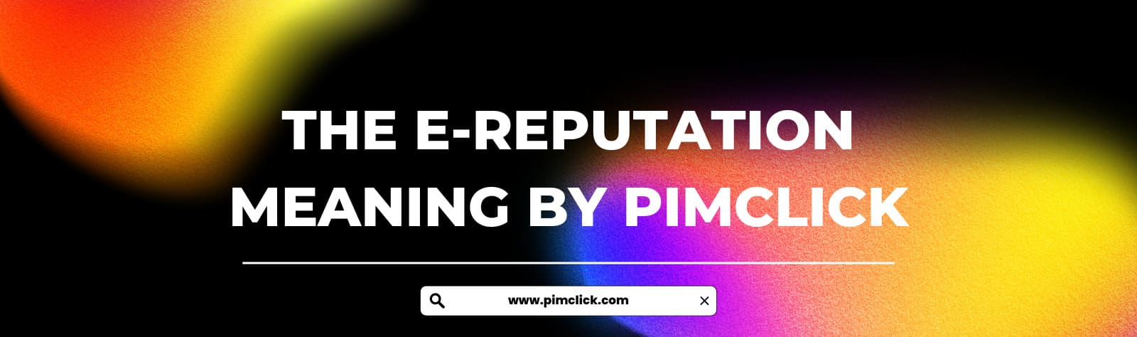THE E-REPUTATION MEANING, BY PIMCLICK